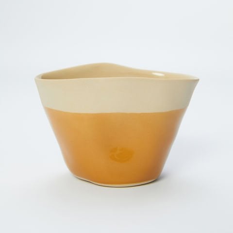 Concave - Beige Semi Marron