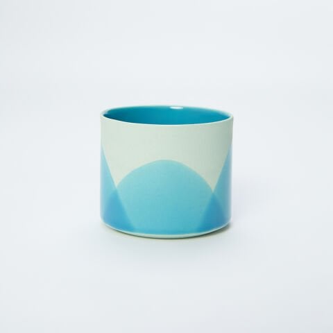 Mandarin - Small -  Turquoise Ocean Wave