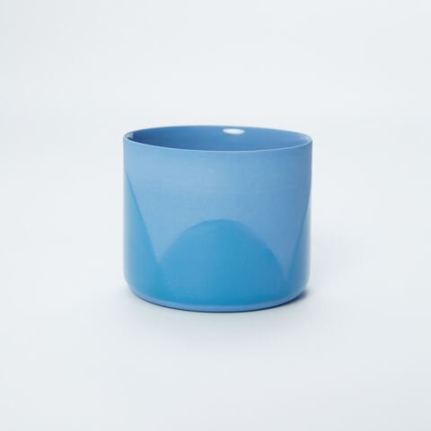 Mandarin - Medium -  Midnight Blue Semi Ocean Wave