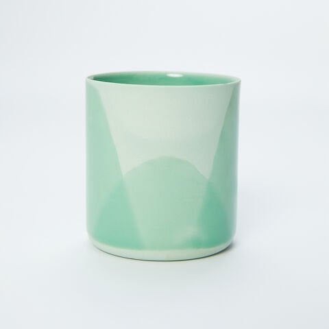 Mandarin - Large -  Mint Semi Lime Wave