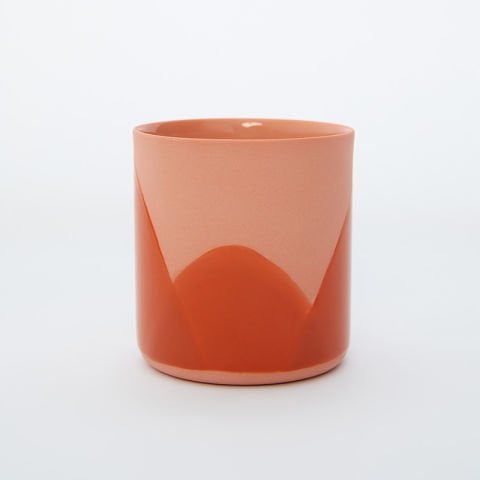 Mandarin - Large -  Roseate Semi Orange Wave