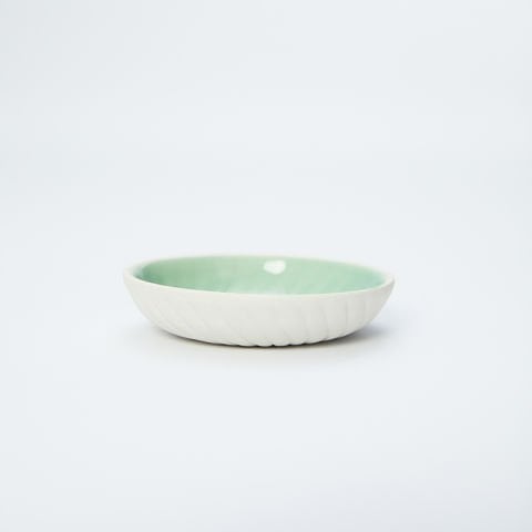 Mini Hamam Sunumluk - Blanc Inside Mint