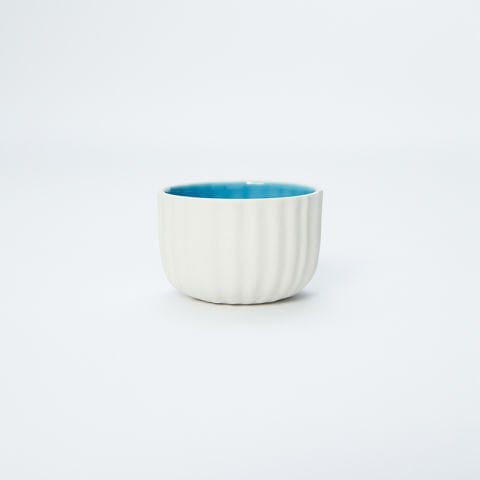Çizgili Sunumluk - Medium - Blanc Inside Ocean