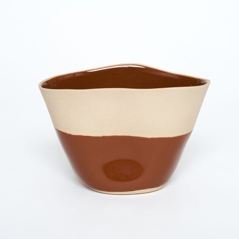 Concave - Beige Chocolate Terracotta