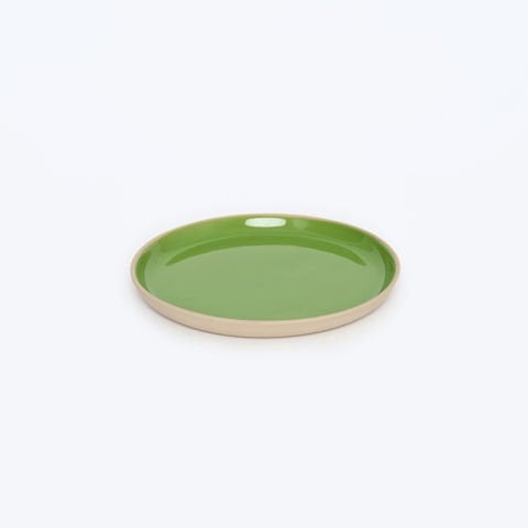 Crescent - Xsmall Tabak Beige inside Pistachio Green - 14cm