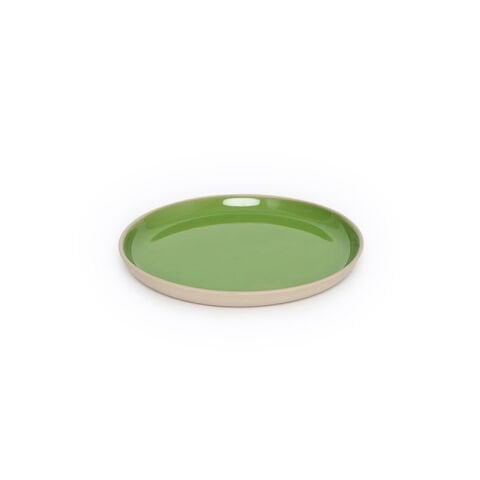 Crescent - Xsmall Tabak Beige inside Pistachio Green - 14cm