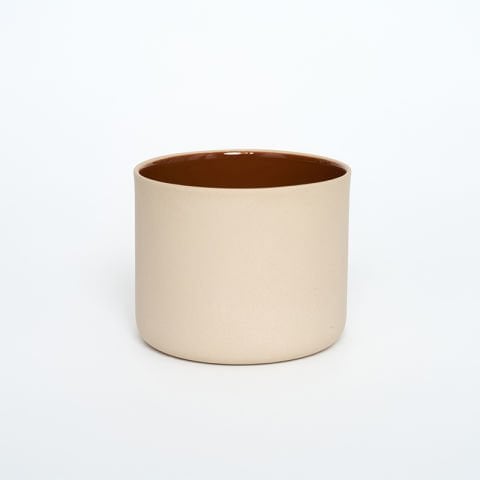 Sade Bardak - Medium - Beige Chocolate Terracotta