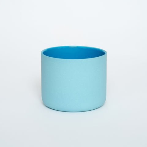 Sade Bardak - Medium Recta - Turquoise Inside Turquoise