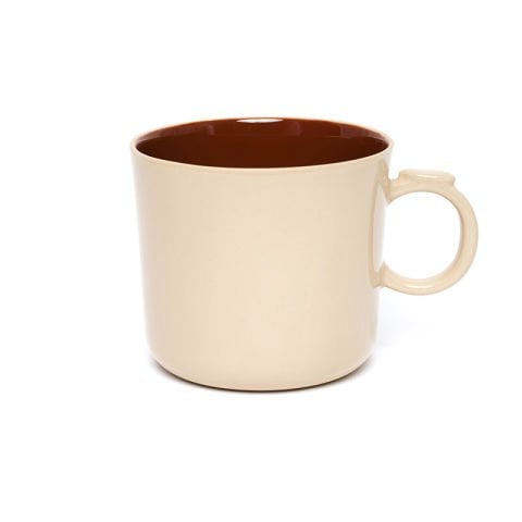 Crescent - Gran Lungo - Beige - Inside Chocolate Terracotta - Kulplu