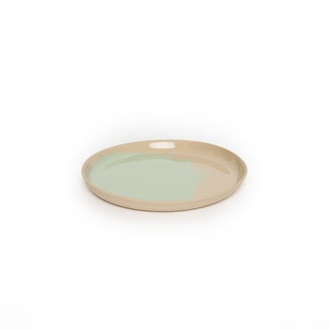 Crescent Mono&Mono - Xsmall Tabak Beige inside Mint - 14cm