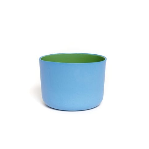 Crescent - Lungo - Midnight Blue inside Pistachio Green